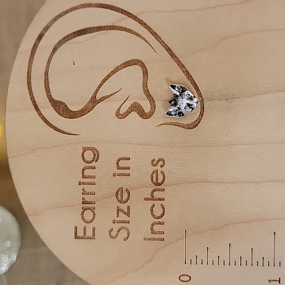 Sphynx Devon Rex Cat Earrings, unisex - Picture 5 of 6